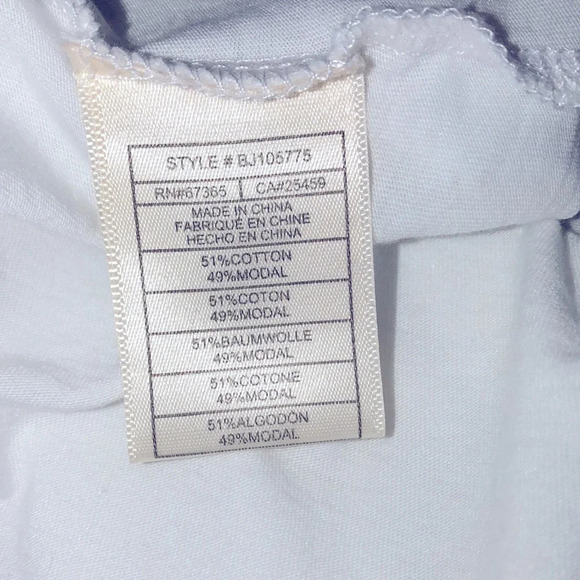 BB Dakota Anthropologie small white tie back top - Picture 6 of 6